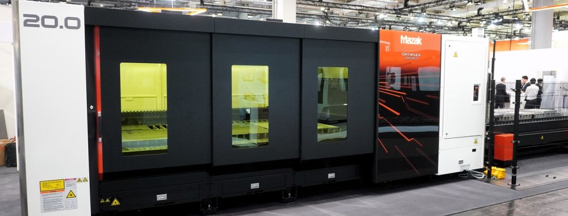 Mazak Unveils High-Power 20 kW 2D Laser Machine - SPAENER